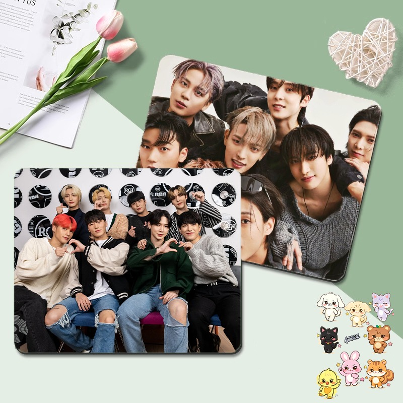 Desk Setup Kpop - Kpop ATEEZ Women Men Mouse Pad