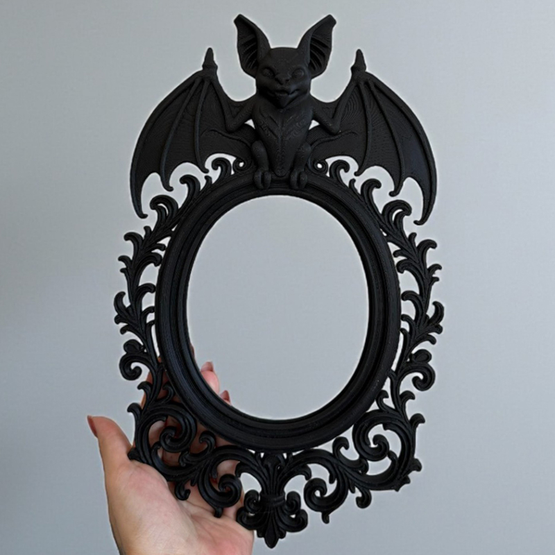 Desk Setup Photo - Decorations HaLLoween Crow Bat Vintage Picture
