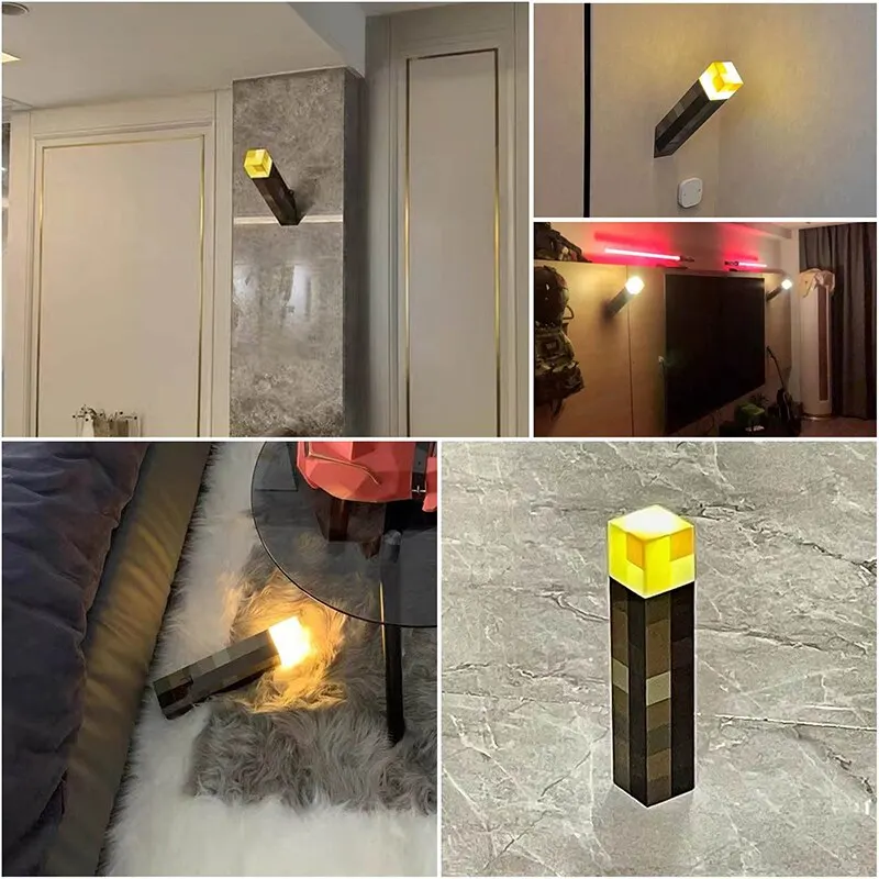 Desk Setup Kids - Torch LED Lamp Potion Bottle Light