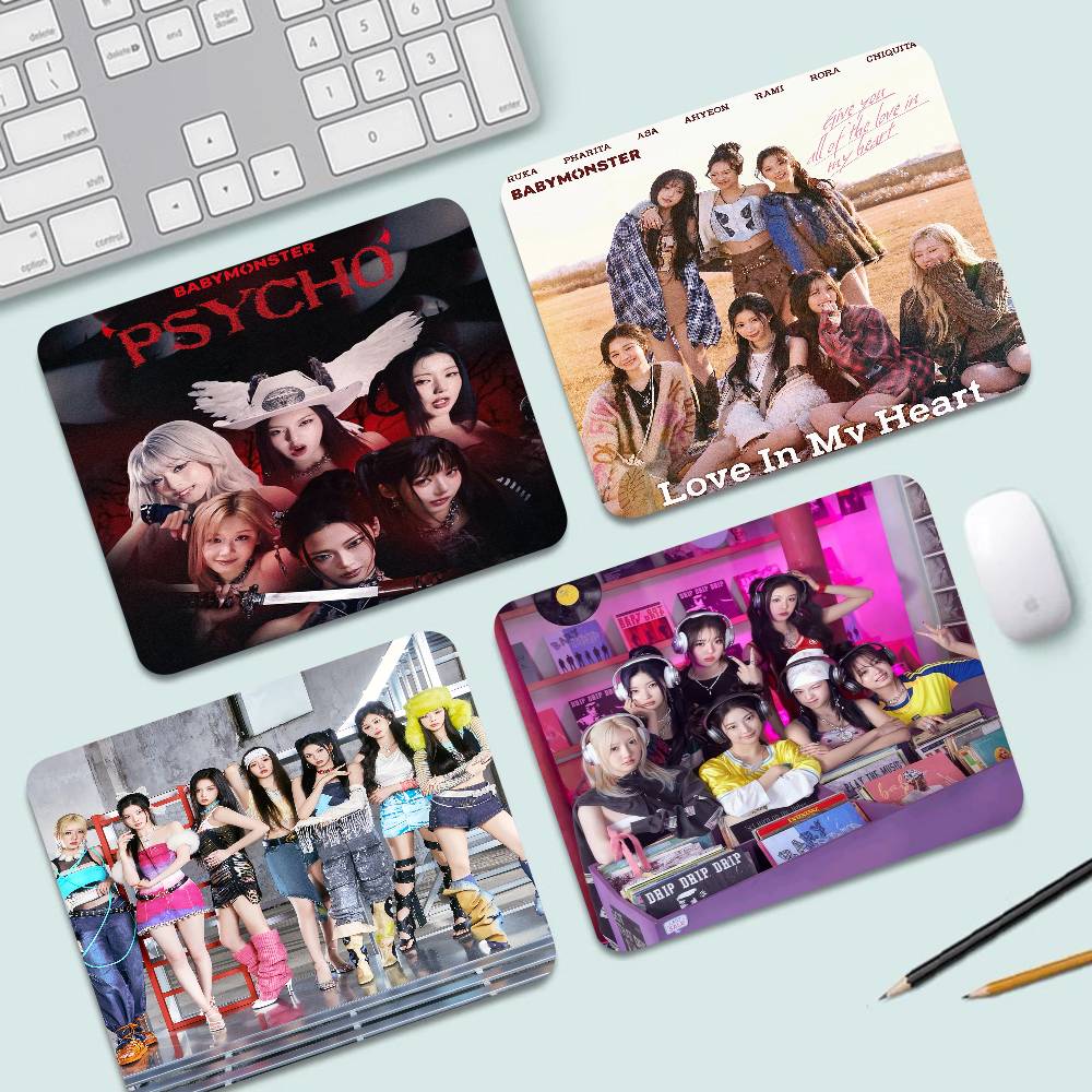 Desk Setup Kpop - Kpop B-Babymonster NEW Mouse Pad Custom