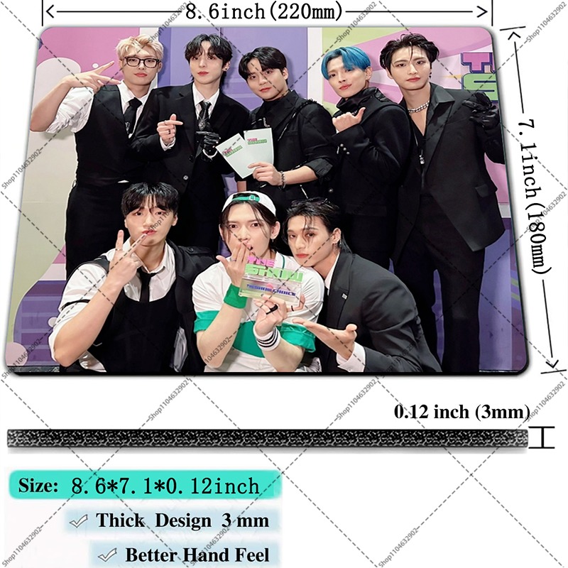 Kpop ATEEZ Women Men Mouse Pad - Desk Setup Kpop recension och pris
