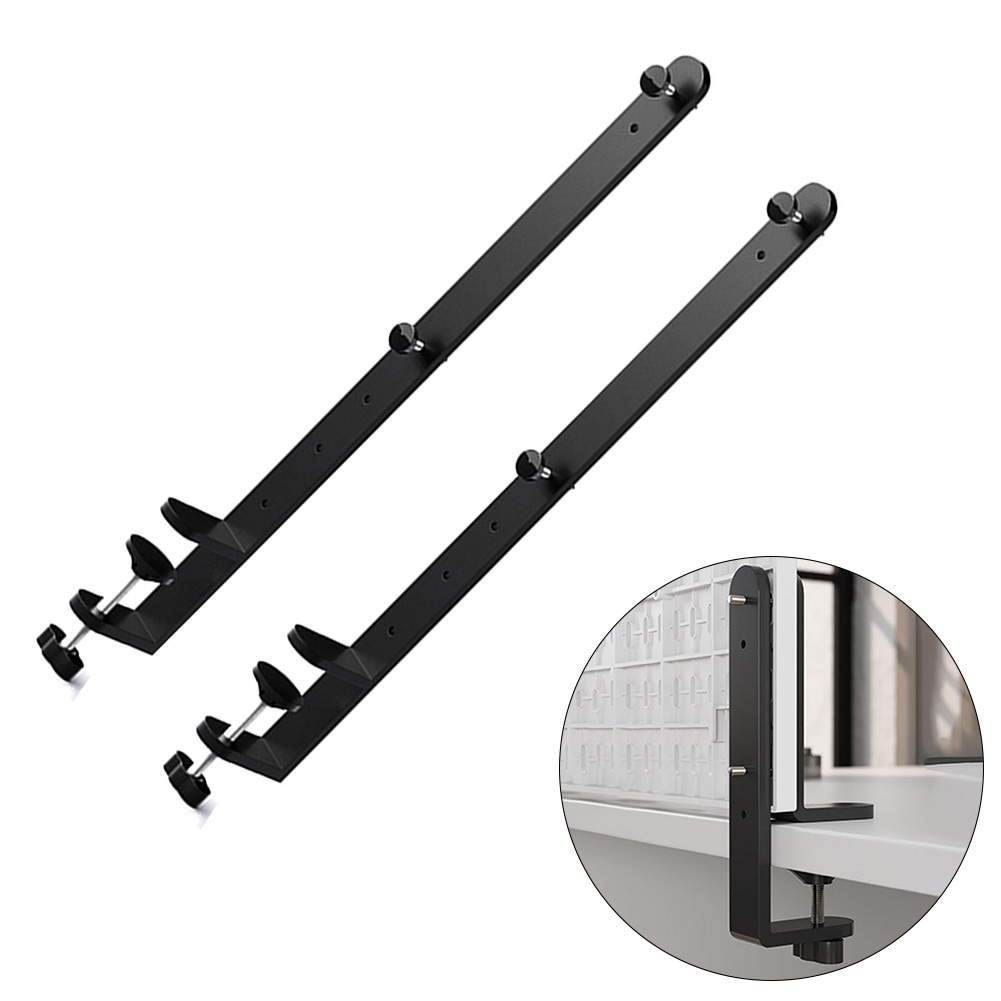 2pcs Extended Desk Clamp Naill - Desk Setup Pegboard recension och pris