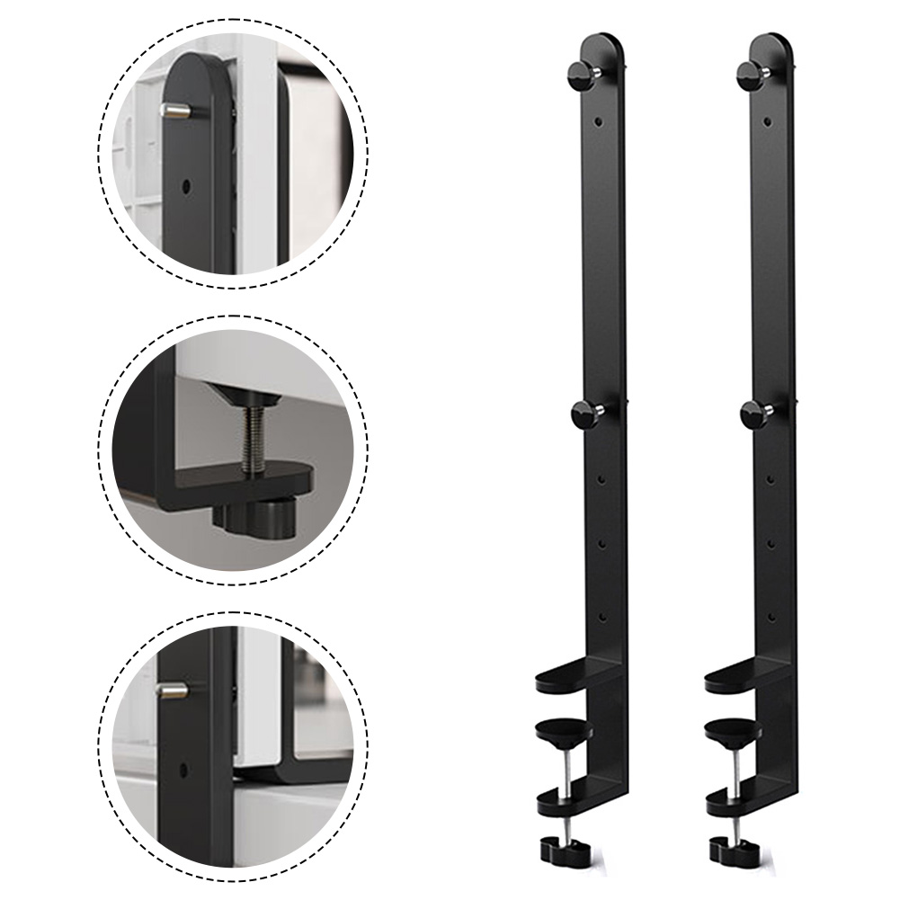 2pcs Extended Desk Clamp Naill - Desk Setup Pegboard recension och pris