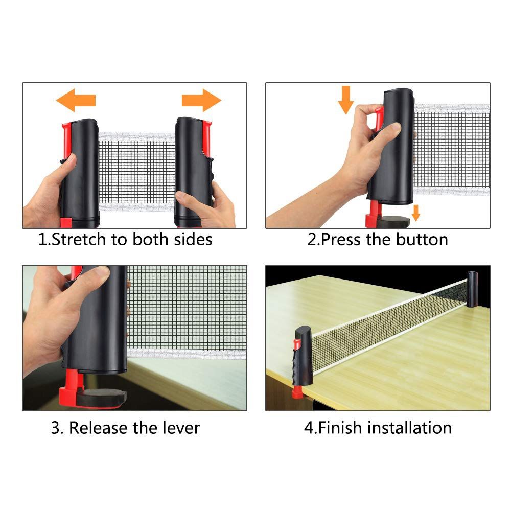 Retractable Net Ping Pong Net  - Desk Setup Pegboard recension och pris