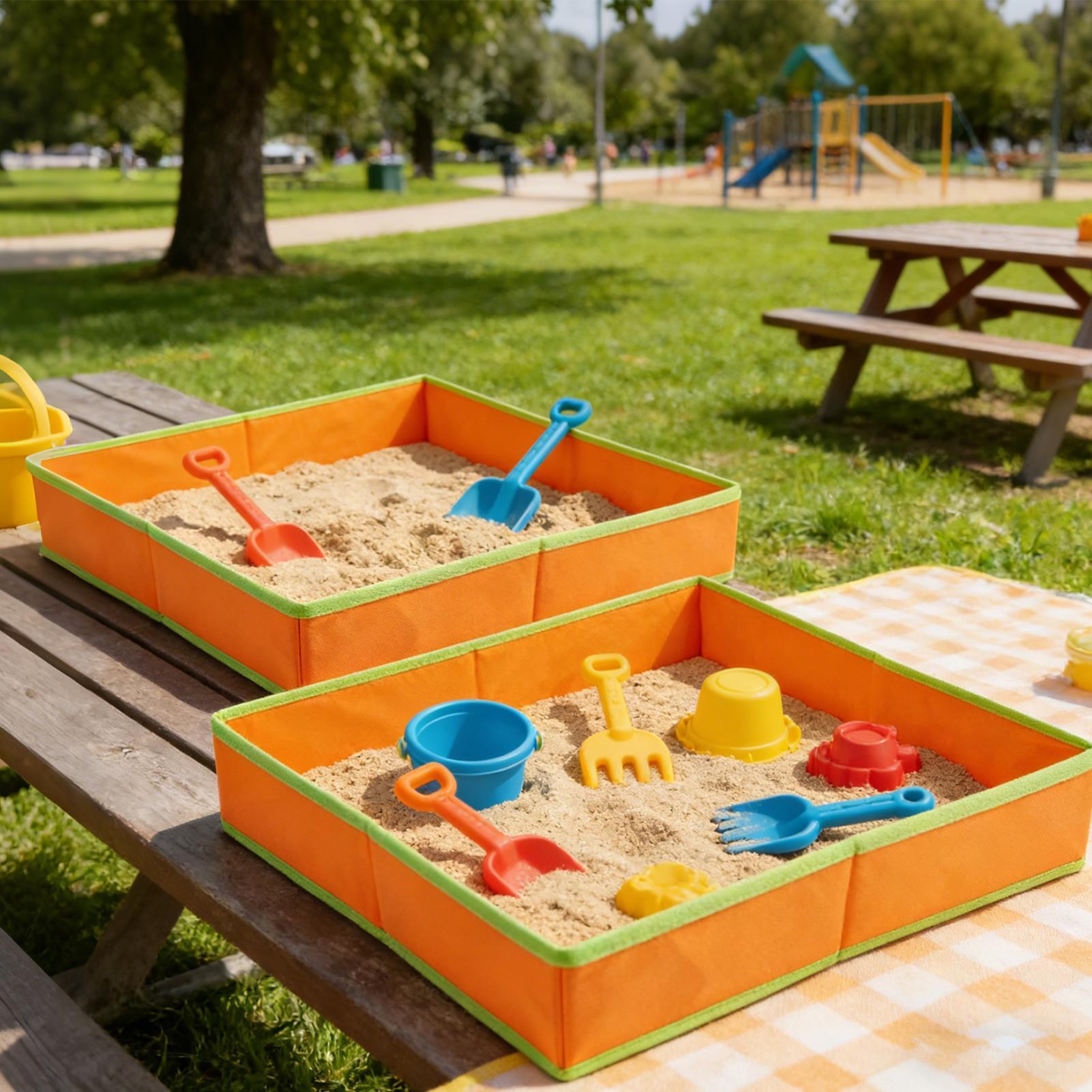 Sand Table for Kids Outdoor Se - Desk Setup Kids recension och pris