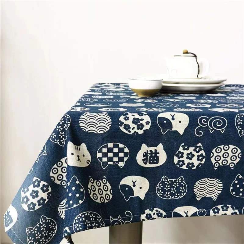 Ins Tablecloth Cotton Linen Ar - Desk Setup Japan recension och pris