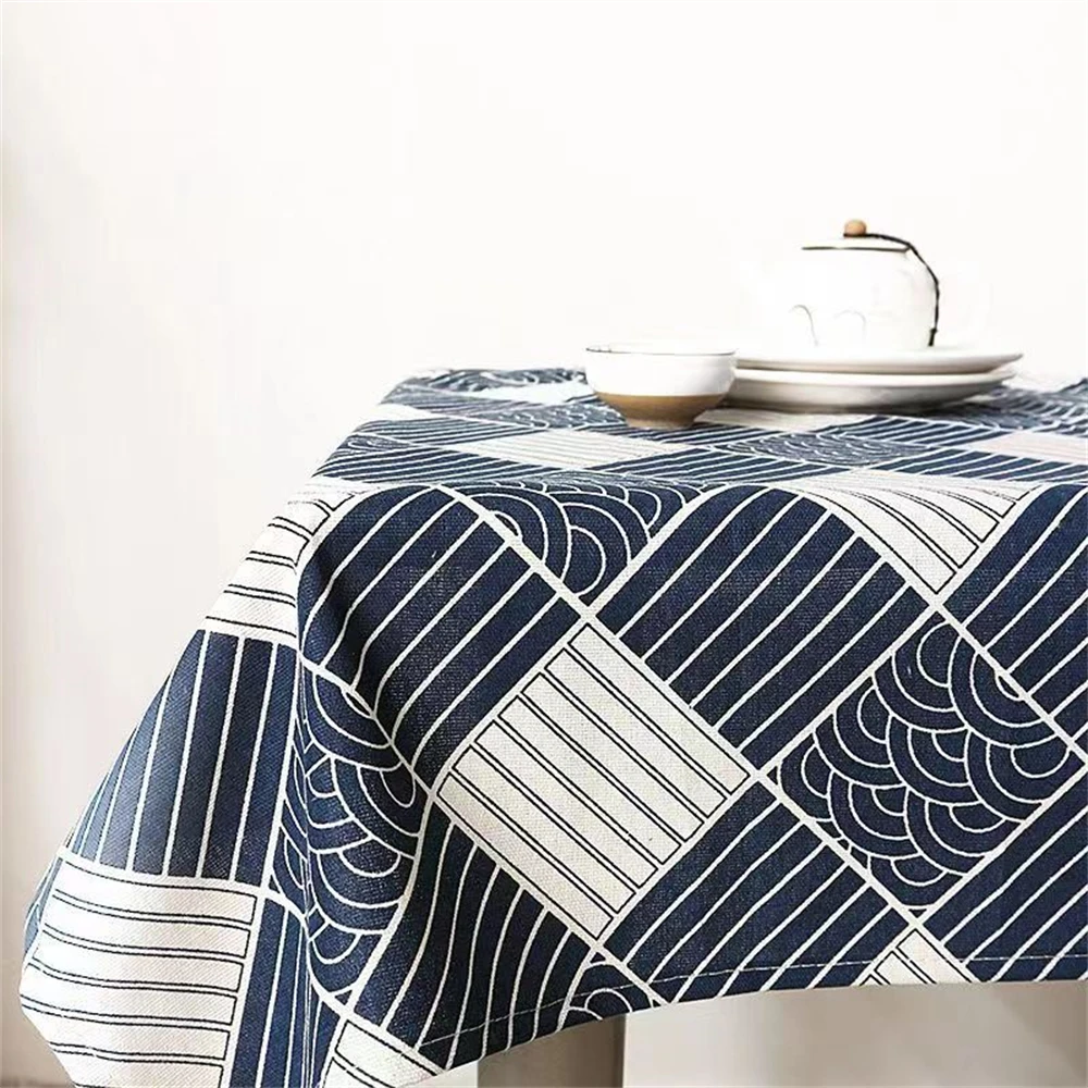 Ins Tablecloth Cotton Linen Ar - Desk Setup Japan recension och pris