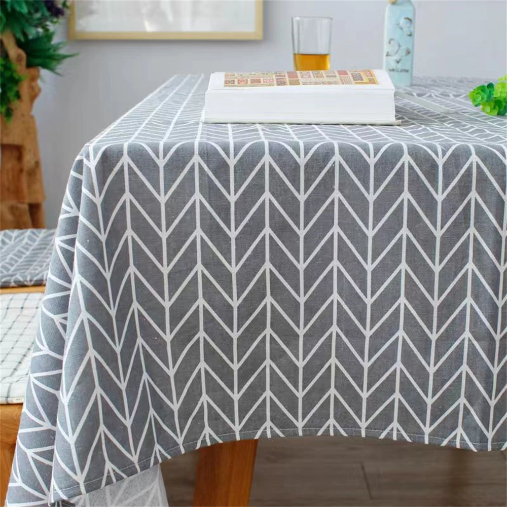 Ins Tablecloth Cotton Linen Ar - Desk Setup Japan recension och pris
