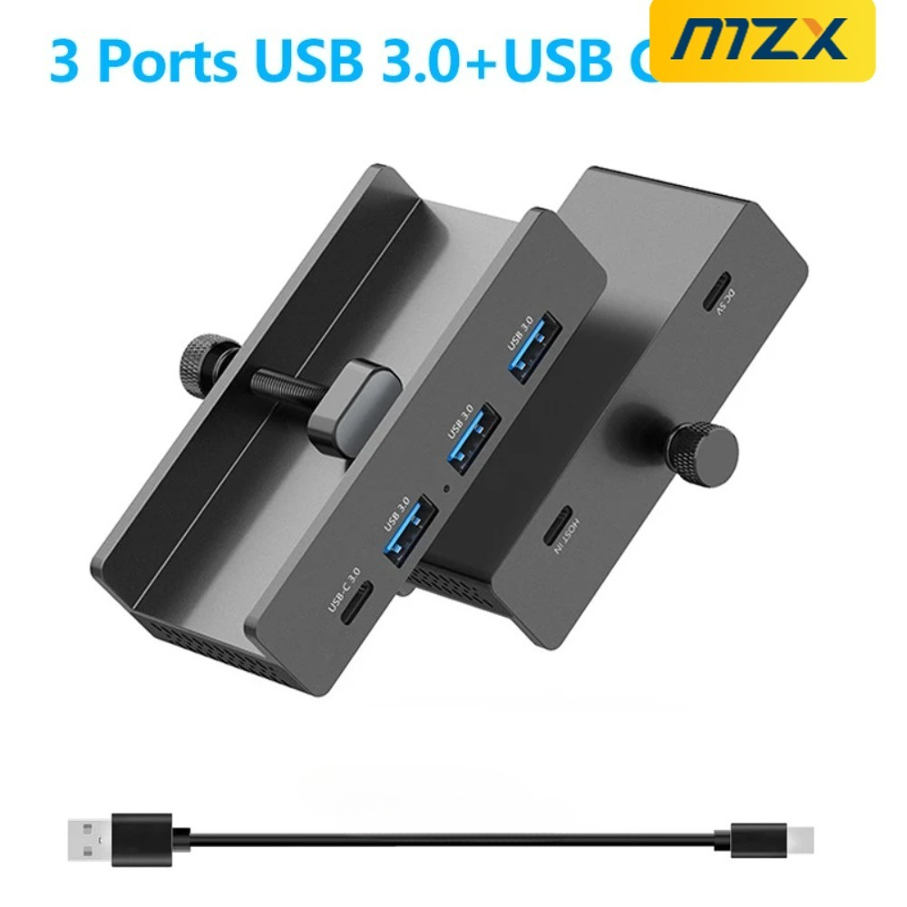 MZX USB 3.0 3.2 HUB 5Gbps 10Gb - Desk Setup Hub recension och pris