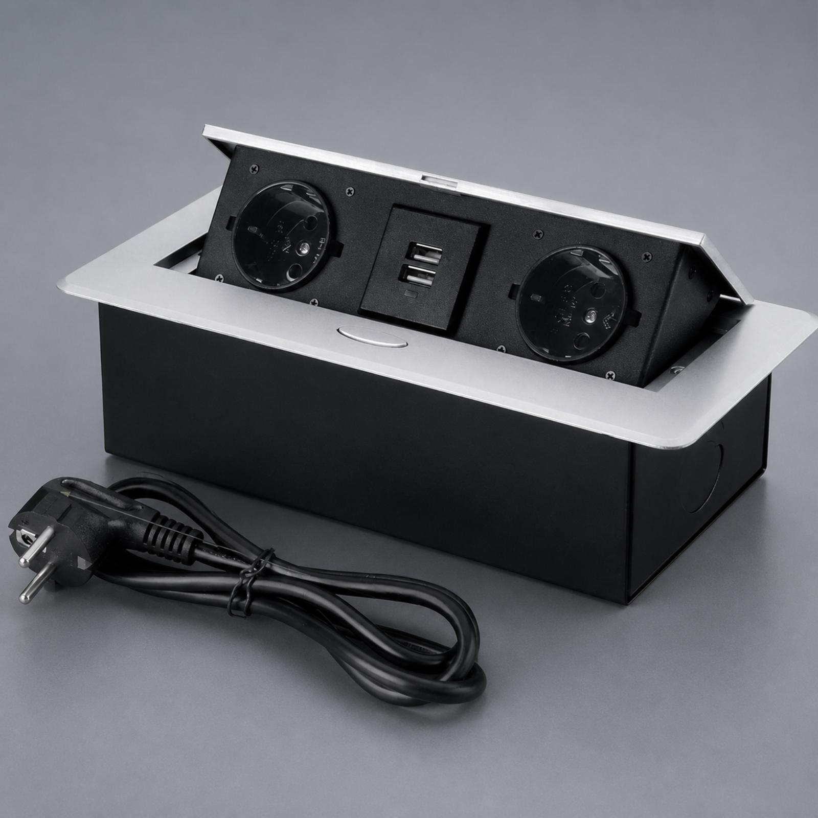Quick-Setup Desktop Power Outl - Desk Setup Hub recension och pris