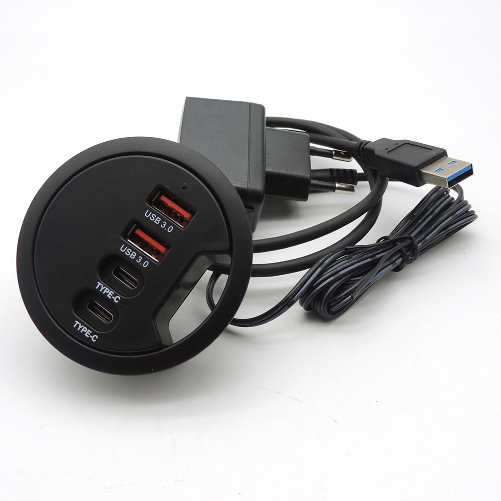 USB Desk Hub 3.0 with 2 USB 3. - Desk Setup Hub recension och pris