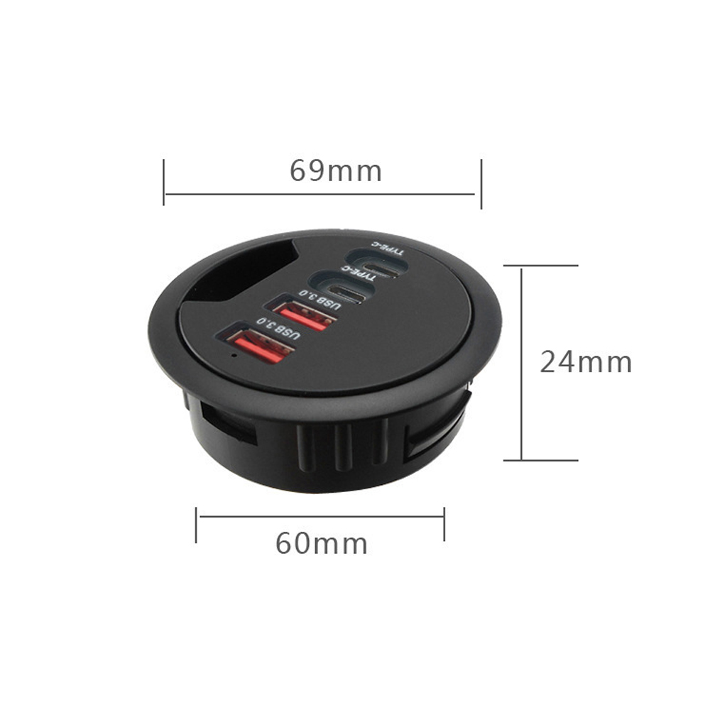 USB Desk Hub 3.0 with 2 USB 3. - Desk Setup Hub recension och pris
