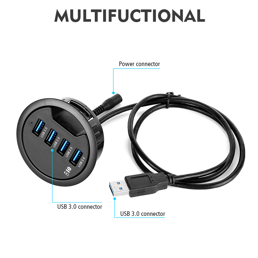 USB Desk Hub 3.0 with 2 USB 3. - Desk Setup Hub recension och pris