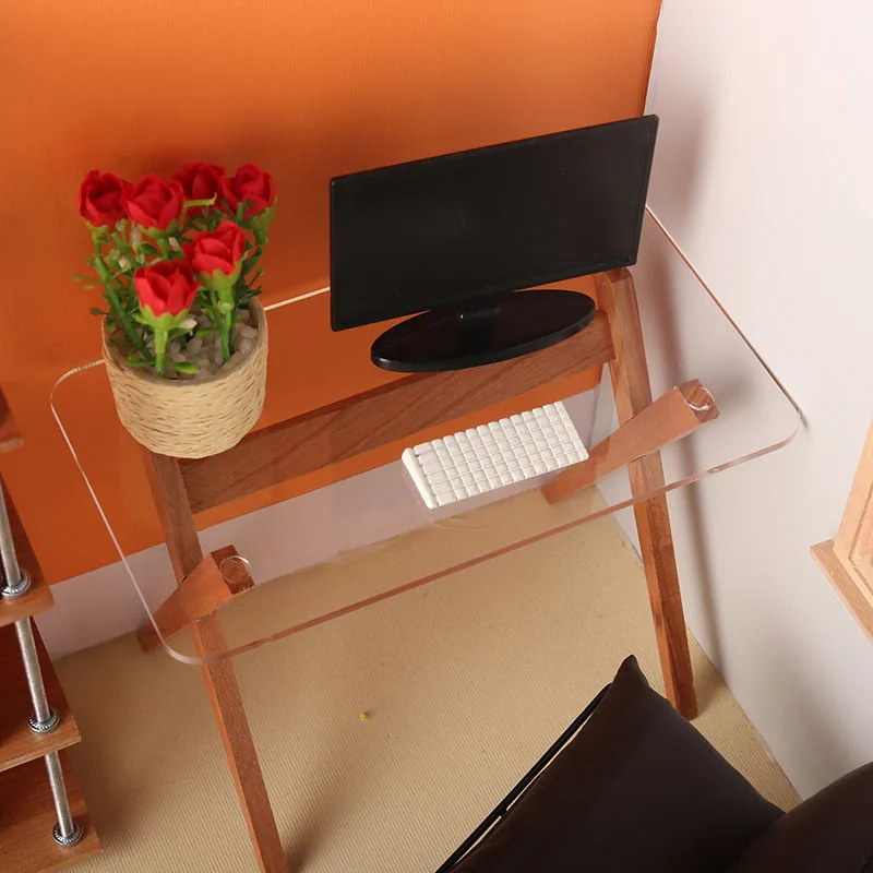 1:6 BJD Dollhouse Computer Des - Desk Setup Kids recension och pris