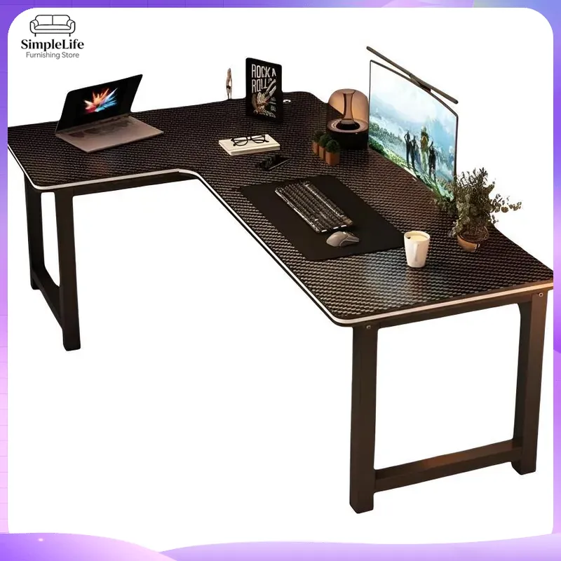 Corner Gaming Desk Computer De - Dual Monitor Desk Setup recension och pris