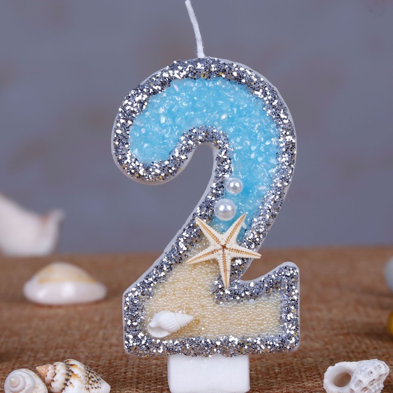 Beach Starfish Number Birthday - Desk Setup Kids recension och pris