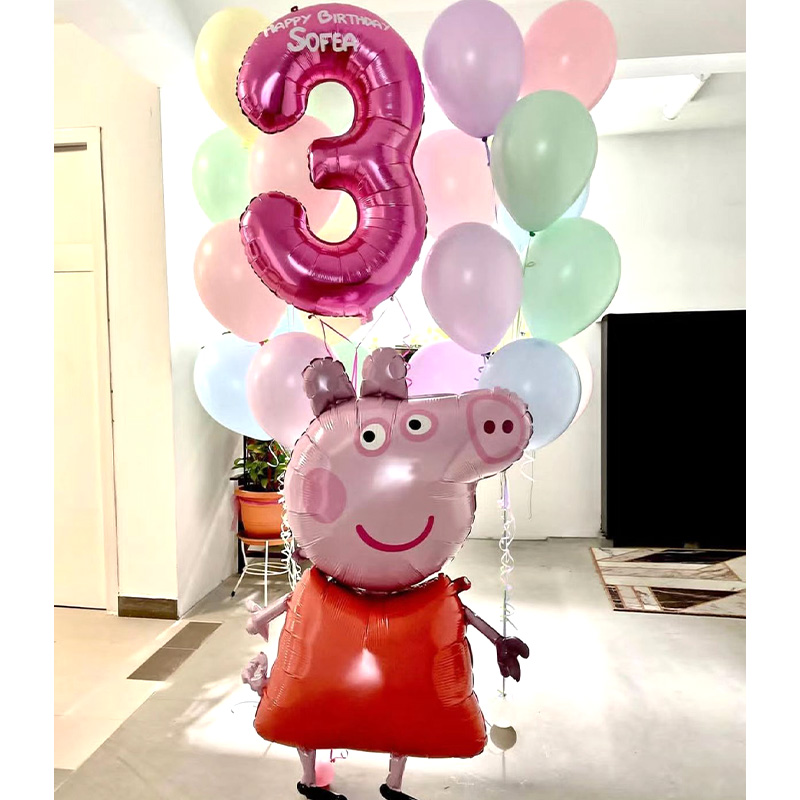 Peppa Pig Pedro Pony Foil Ball - Desk Setup Kids recension och pris