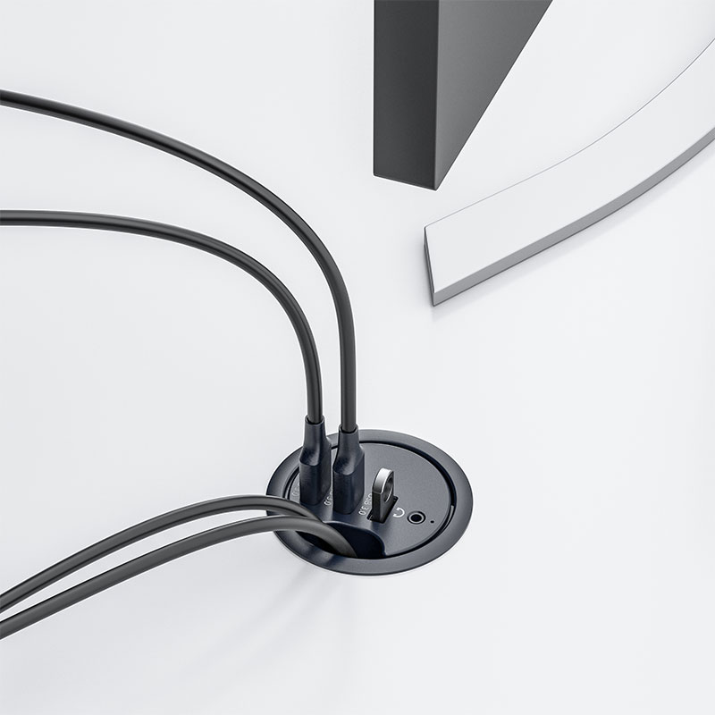 USB HUB 3.0 Mount In Desk Dock - Desk Setup Hub recension och pris