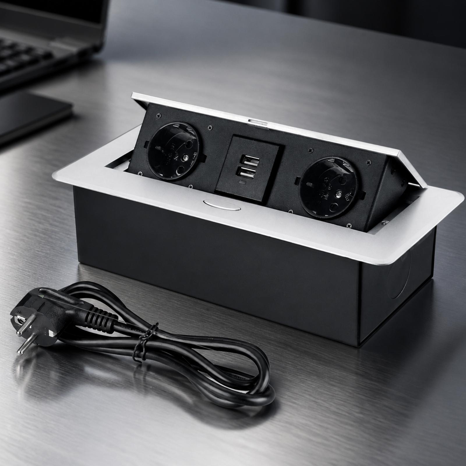 Quick-Setup Desktop Power Outl - Desk Setup Hub recension och pris