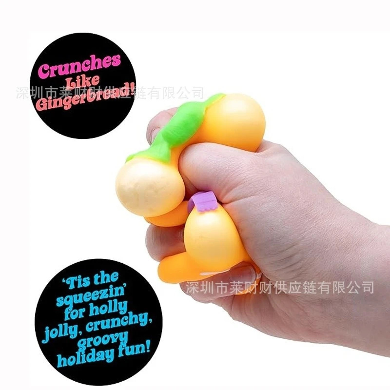Gingerbread Man Squishy Stress - Desk Setup Kids recension och pris