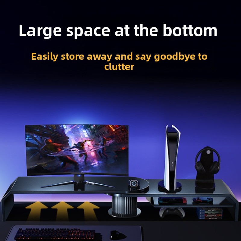 Gaming Dual Monitor Stand Offi - Dual Monitor Desk Setup recension och pris