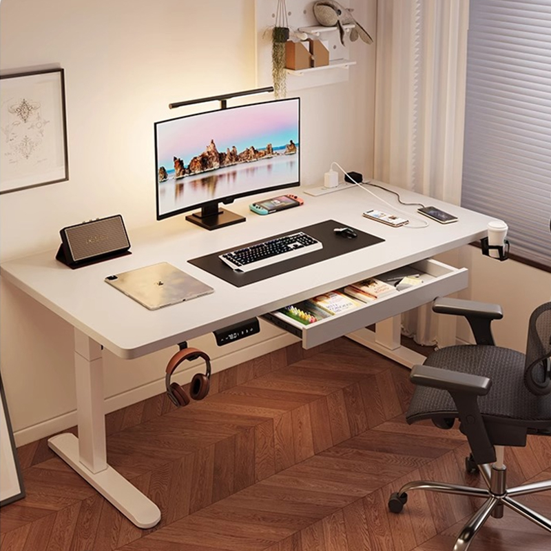 Modern Iron Dual Motor Electri - Dual Monitor Desk Setup recension och pris
