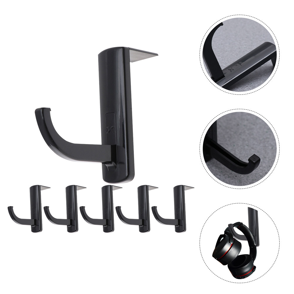 6Pcs Headphone Holder Stand He - Desk Setup Headphone Stand recension och pris