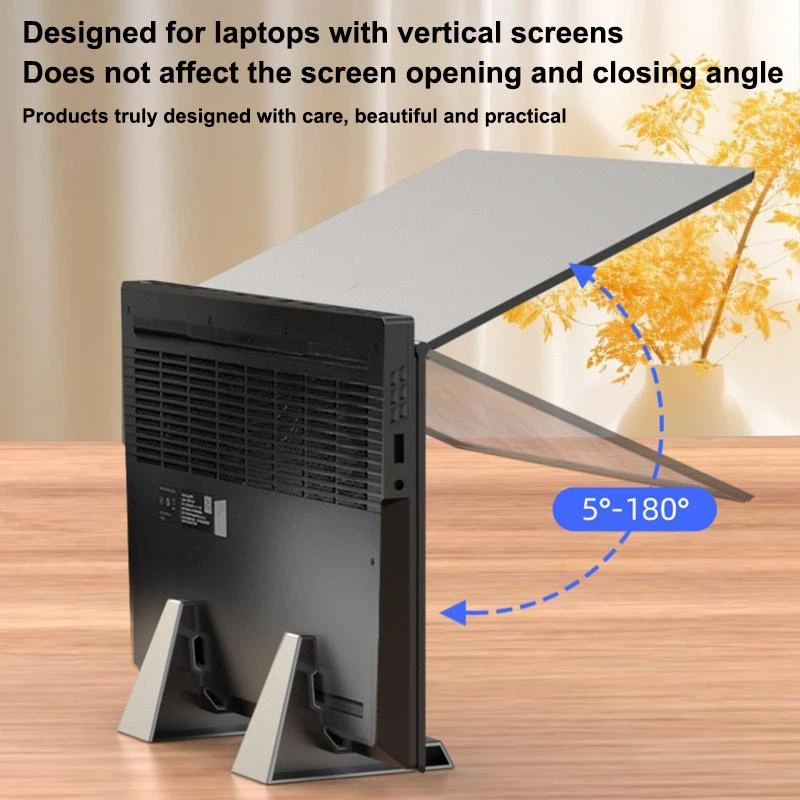 【C】Desk Vertical Laptop Stand  - Vertical Laptop Stand recension och pris