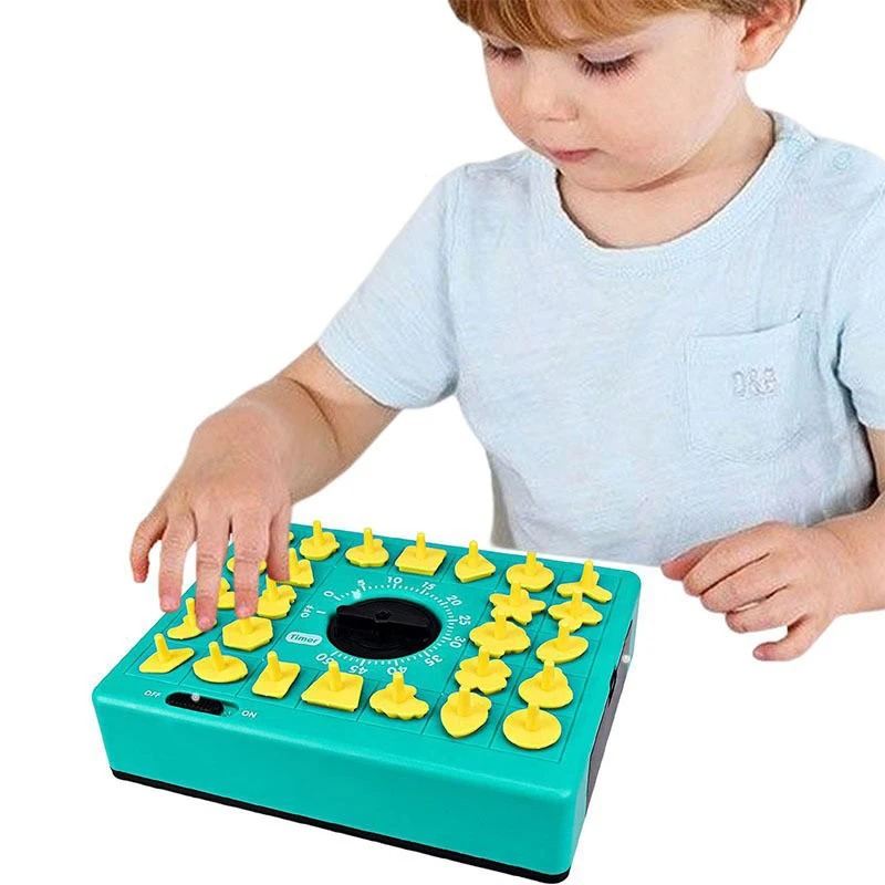Children Time Board Puzzle Edu - Desk Setup Kids recension och pris