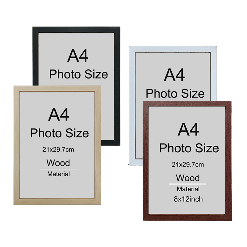 1/2/3pcs Wood Picture Frame A4 - Desk Setup Photo recension och pris