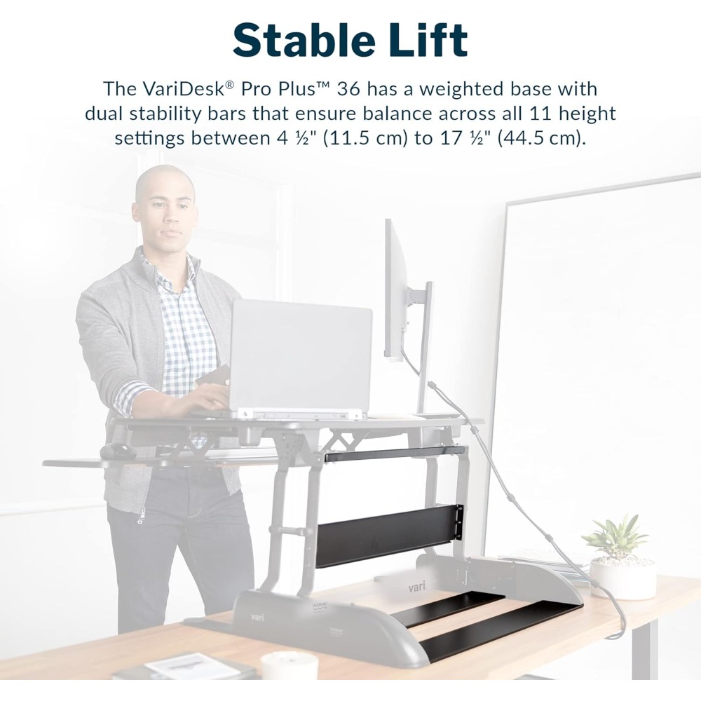 Desk Pro Plus 36, Dual Monitor - Dual Monitor Desk Setup recension och pris