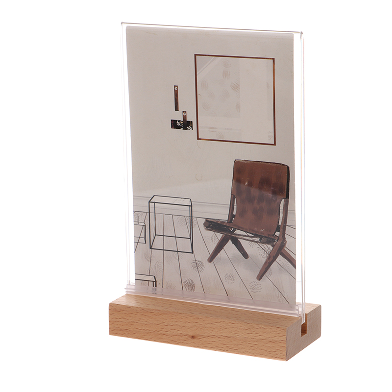 3 Size Transparent Acrylic Fra - Desk Setup Photo recension och pris